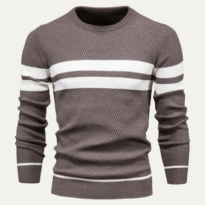 Pull en maille léger et décontracté pour homme
