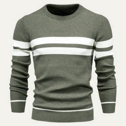 Pull en maille léger et décontracté pour homme
