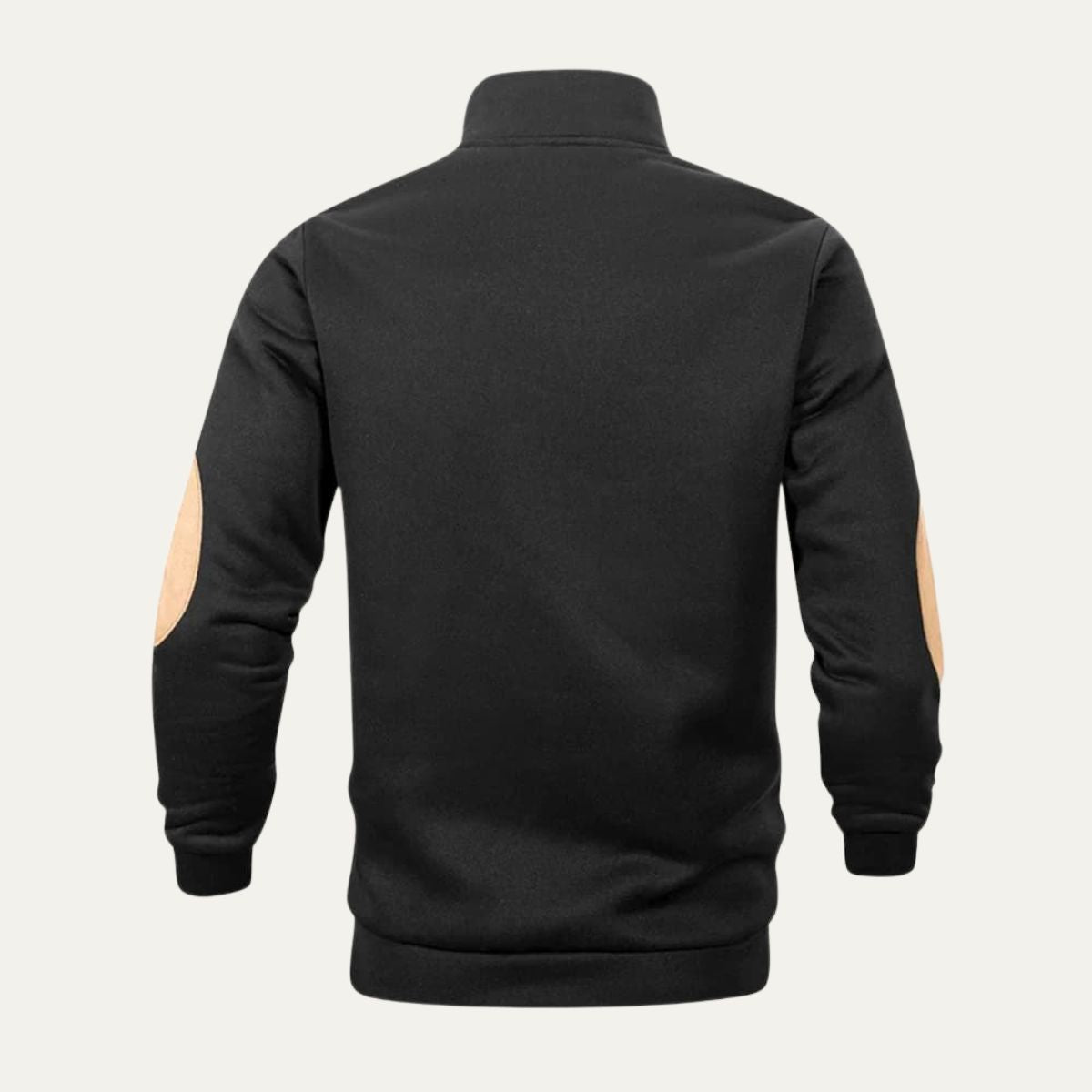 VogeLuxe | Pull-over quart de longueur à col pression pour homme 1