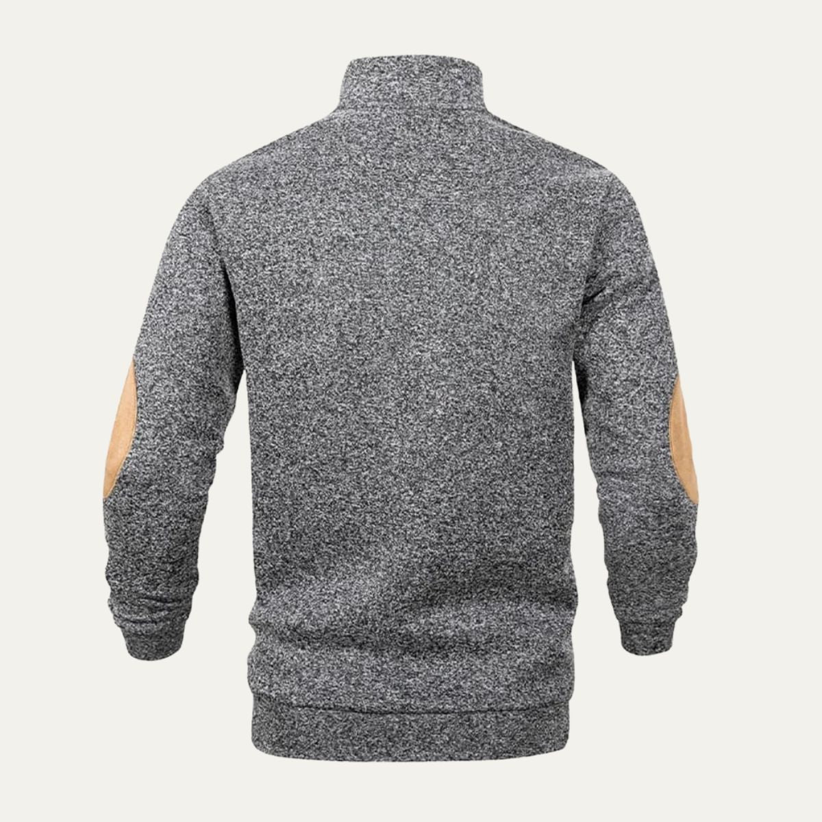 VogeLuxe | Pull-over quart de longueur à col pression pour homme 2