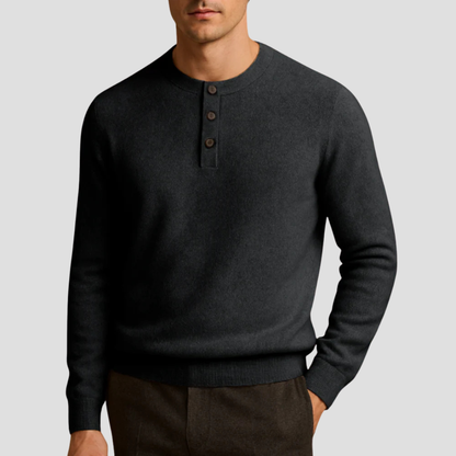 Pull Homme à Manches Longues et Col V