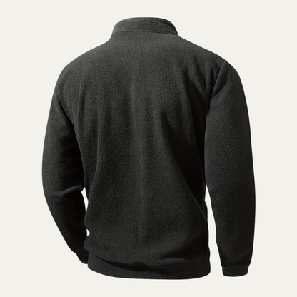 VogeLuxe | Pull à col montant zippé pour homme 6