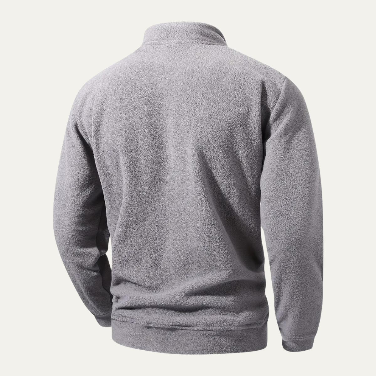 VogeLuxe | Pull à col montant zippé pour homme 7