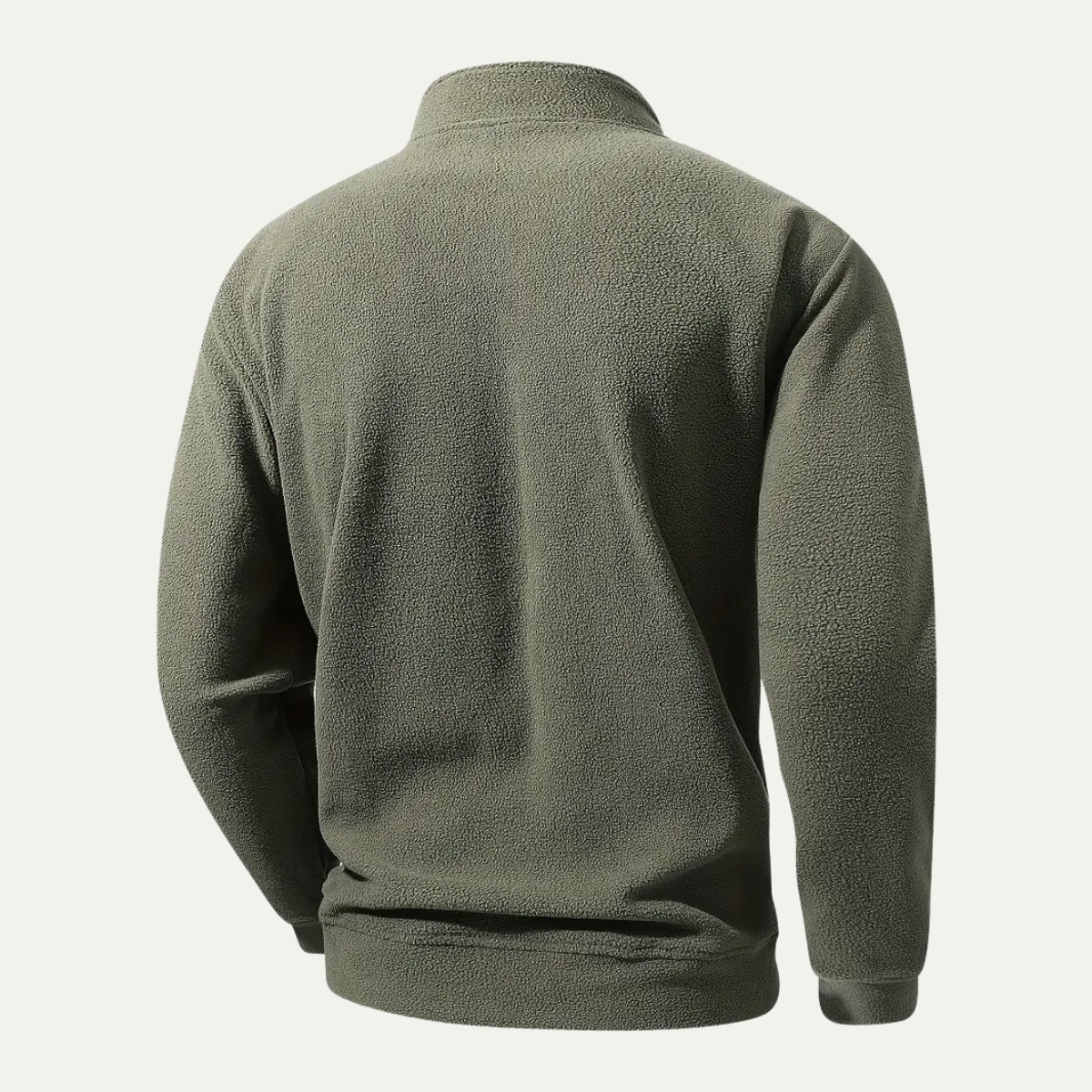 VogeLuxe | Pull à col montant zippé pour homme 8