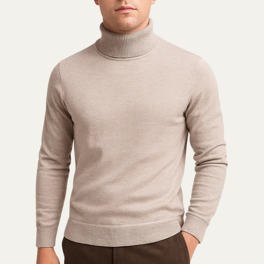 VogeLuxe | Pull à col roulé classique pour homme 0