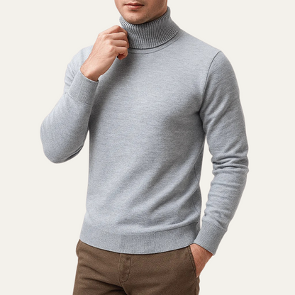 VogeLuxe | Pull à col roulé classique pour homme 3