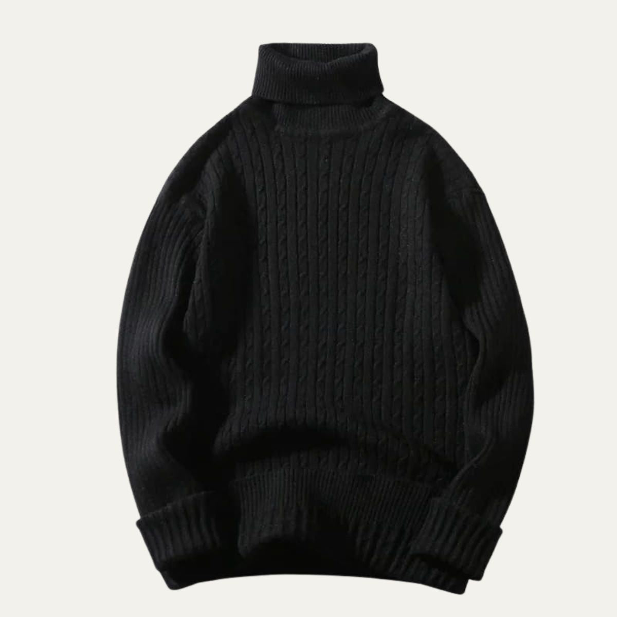 Pull Homme Côtelé Élastique et Confortable