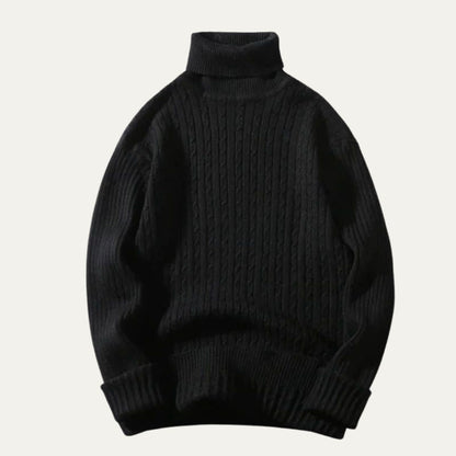 Pull Homme Côtelé Élastique et Confortable