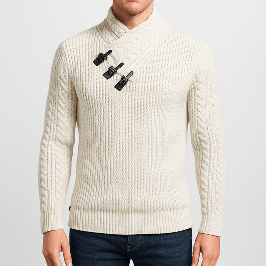 VogeLuxe | Pull à col roulé doux pour homme 0