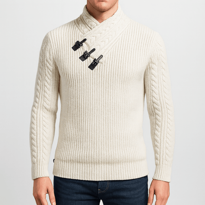 Pull Homme Col Roulé en Laine Douce - PanierRoyale