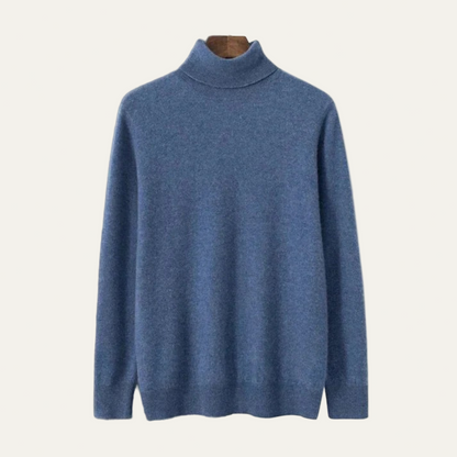 Pull Homme Col Roulé Laine Douce - PanierRoyale
