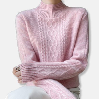 Pull Col Roulé Femme Très Doux et Chaud - PanierRoyale