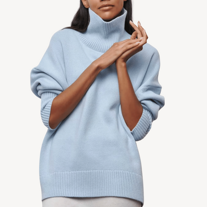 Pull Femme Col Roulé Grand Taille