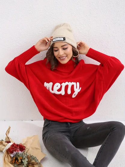 VogeLuxe | Pull à col roulé texturé Merry pour femme 2