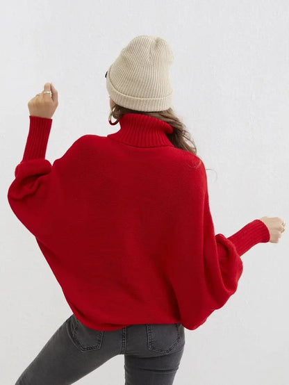 VogeLuxe | Pull à col roulé texturé Merry pour femme 3