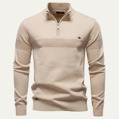Pull Homme À Capuchon Zippé Imprimé - PanierRoyale