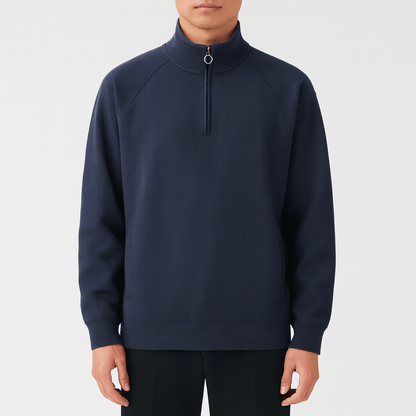 Pull Homme Coton Gaufré Décontracté - PanierRoyale