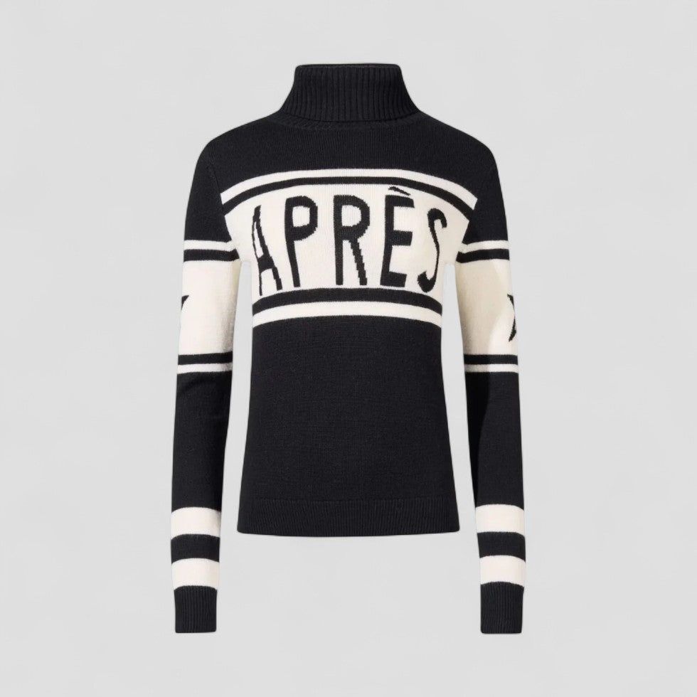 Pull femme hiver chaud en laine mérinos - PanierRoyale