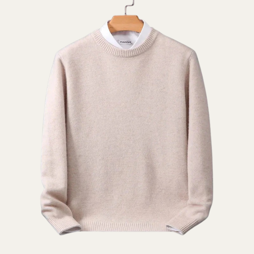 VogeLuxe | Pull classique à col rond pour homme 4