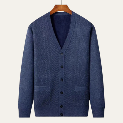 Pull Homme Col Zippé Chaud et Confortable