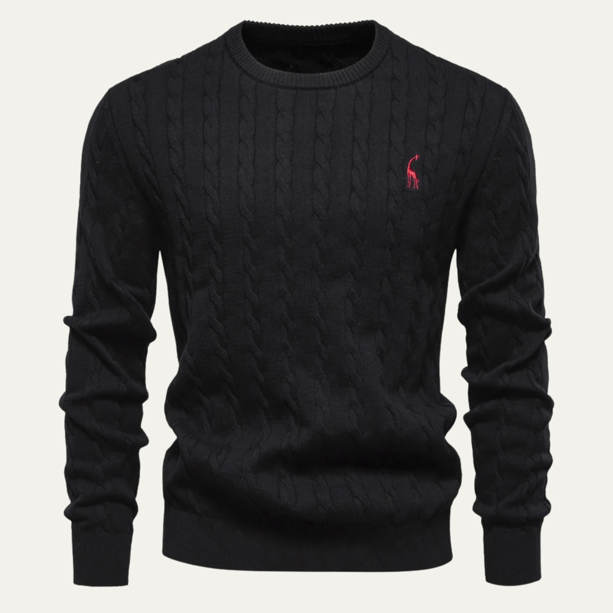 Pull Homme Col Rond Classique en Laine Douce - PanierRoyale