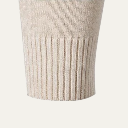 VogeLuxe | Pull col rond en maille texturée coupe ajustée pour homme 4