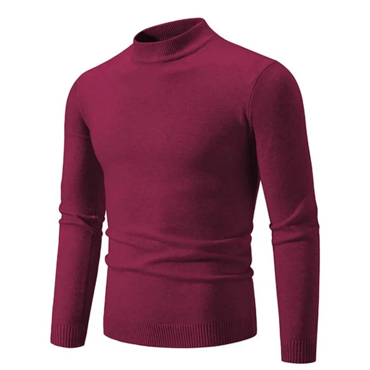 Pull Homme Col Rond Maille Épaisse et Confortable