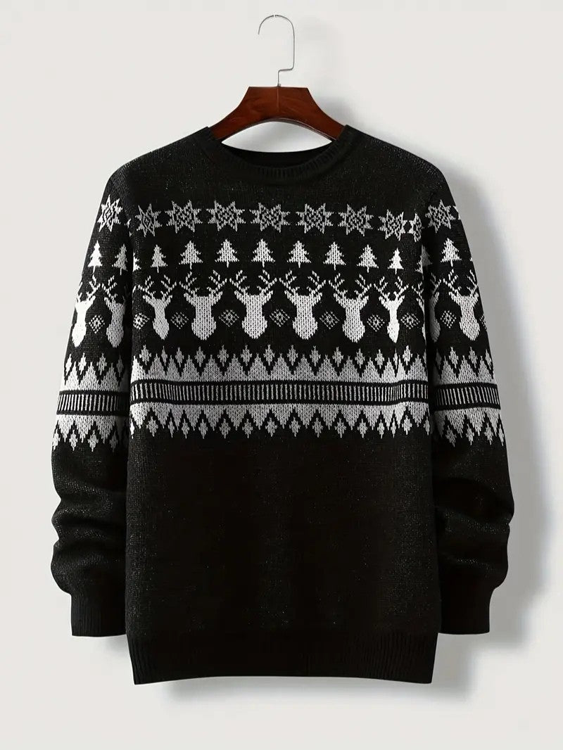 VogeLuxe | Pull de Noël Fair Isle pour homme 0