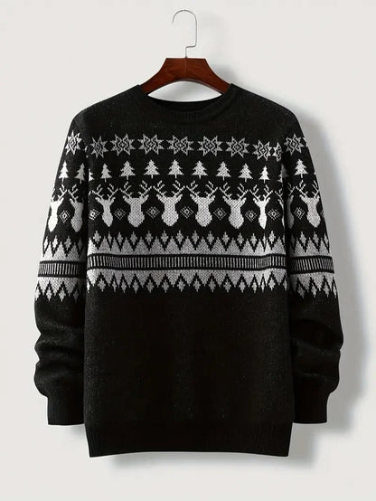VogeLuxe | Pull de Noël Fair Isle pour homme 0