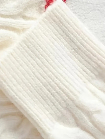 VogeLuxe | Pull de Noël en maille torsadée pour homme 2