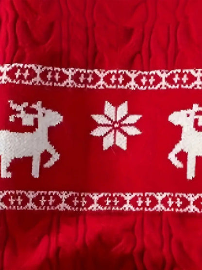 VogeLuxe | Pull de Noël en maille torsadée pour homme 7