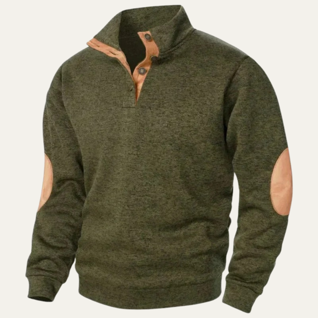 VogeLuxe | Pull décontracté à col montant pour homme 3