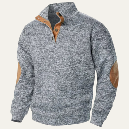 VogeLuxe | Pull décontracté à col montant pour homme 4