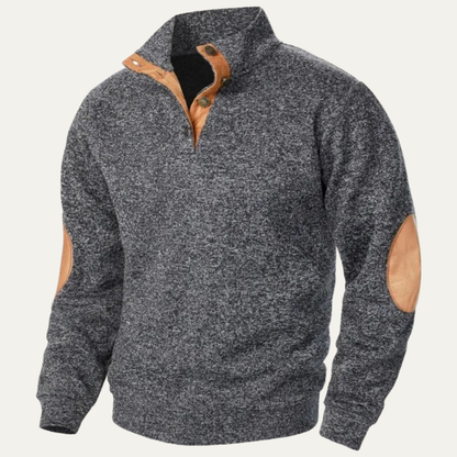 VogeLuxe | Pull décontracté à col montant pour homme 5