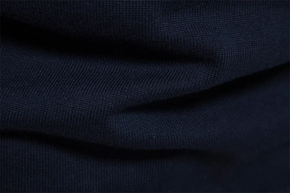 VogeLuxe | Pull demi-zip color-block pour homme 8