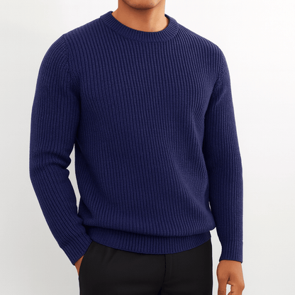 Pull Cachemire Homme Rayé Chaud et Élégant