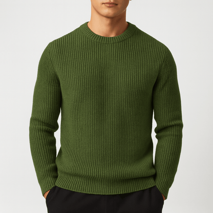 VogeLuxe | Pull en cachemire rayé pour homme 3