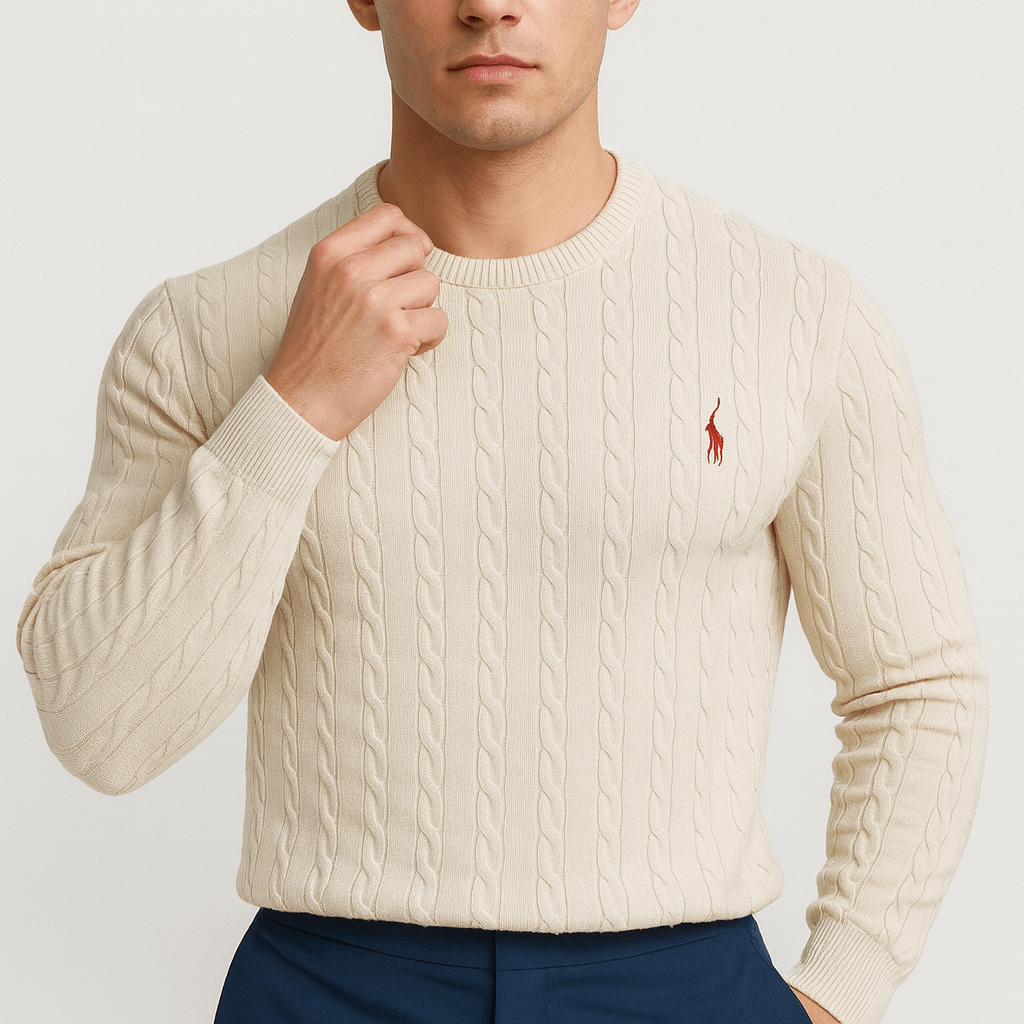 Pull Homme Coton Doux avec Imprimé Cerf - PanierRoyale