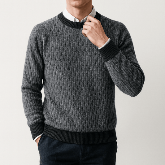 Pull Homme Laine Chaud et Élégant - PanierRoyale