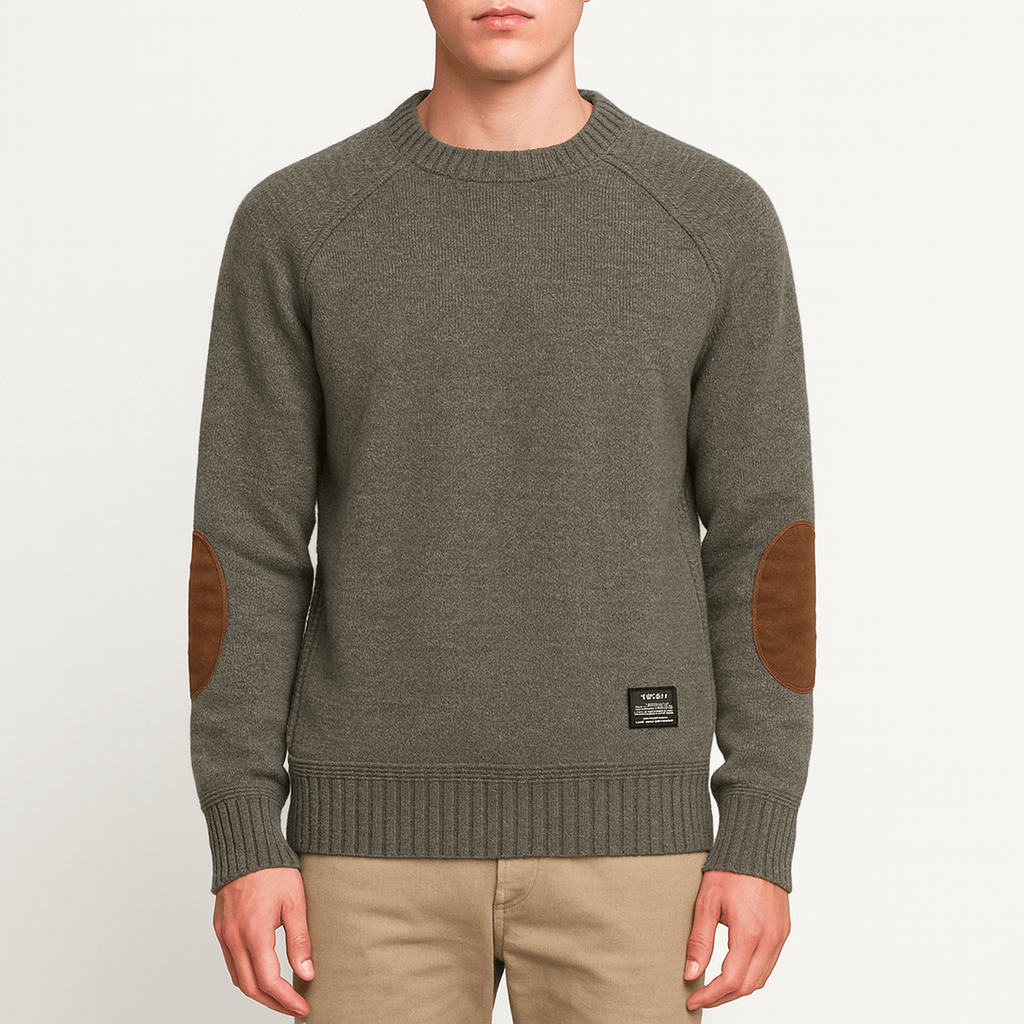 Pull Homme en Laine Mélangée Chaud et Confortable - PanierRoyale