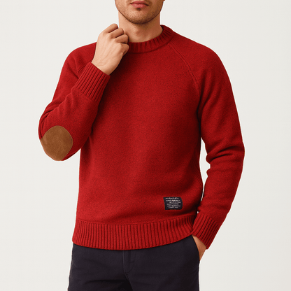 Pull Homme en Laine Mélangée Chaud et Confortable