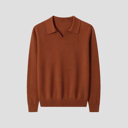 VogeLuxe | Pull en maille à col montant pour homme 1