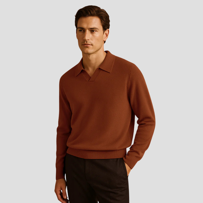 VogeLuxe | Pull en maille à col montant pour homme 2