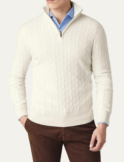 Pull Homme ColMontant Chaud et Léger