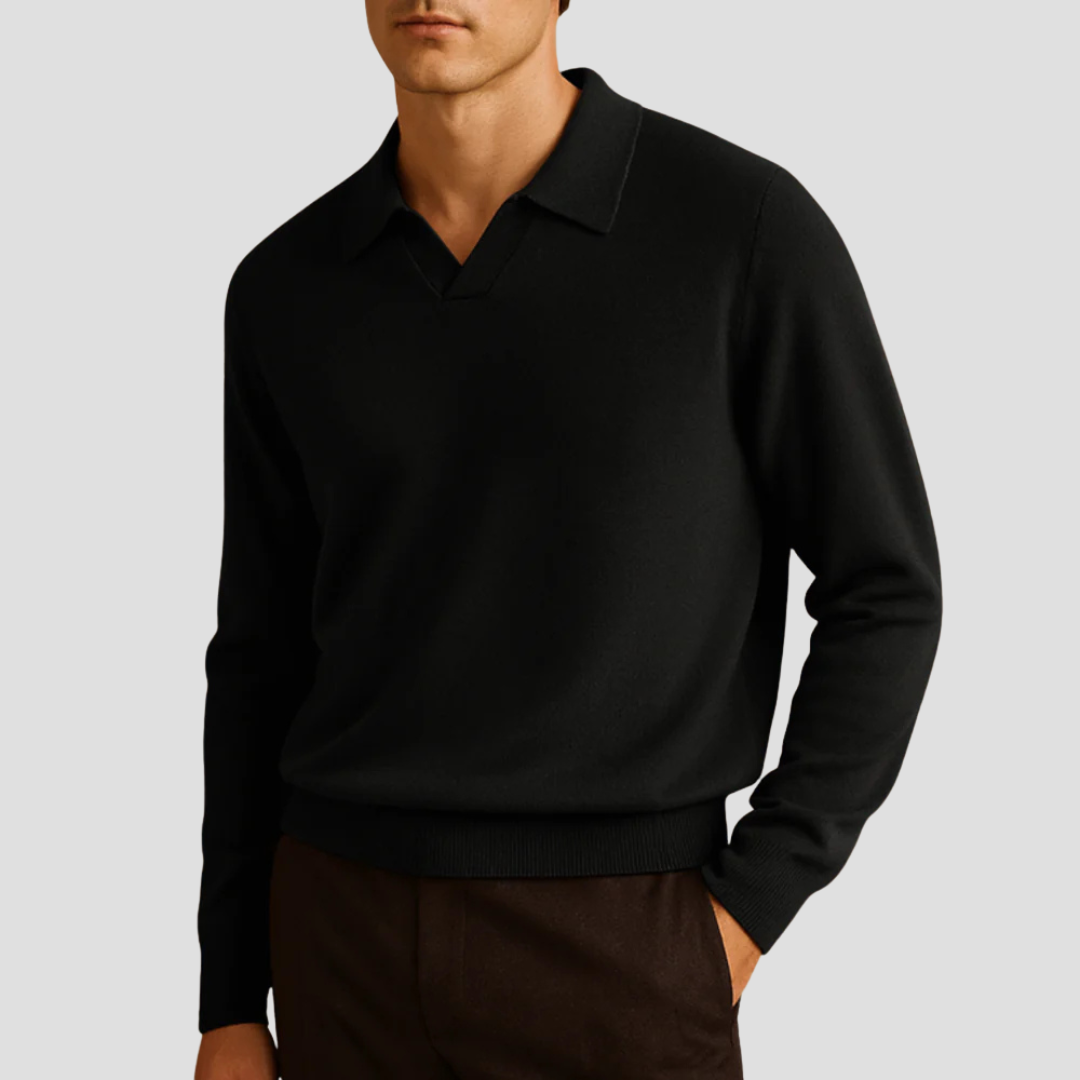 VogeLuxe | Pull en maille à col montant pour homme 5
