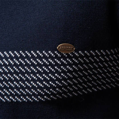 VogeLuxe | Pull en maille à col zippé pour homme 6
