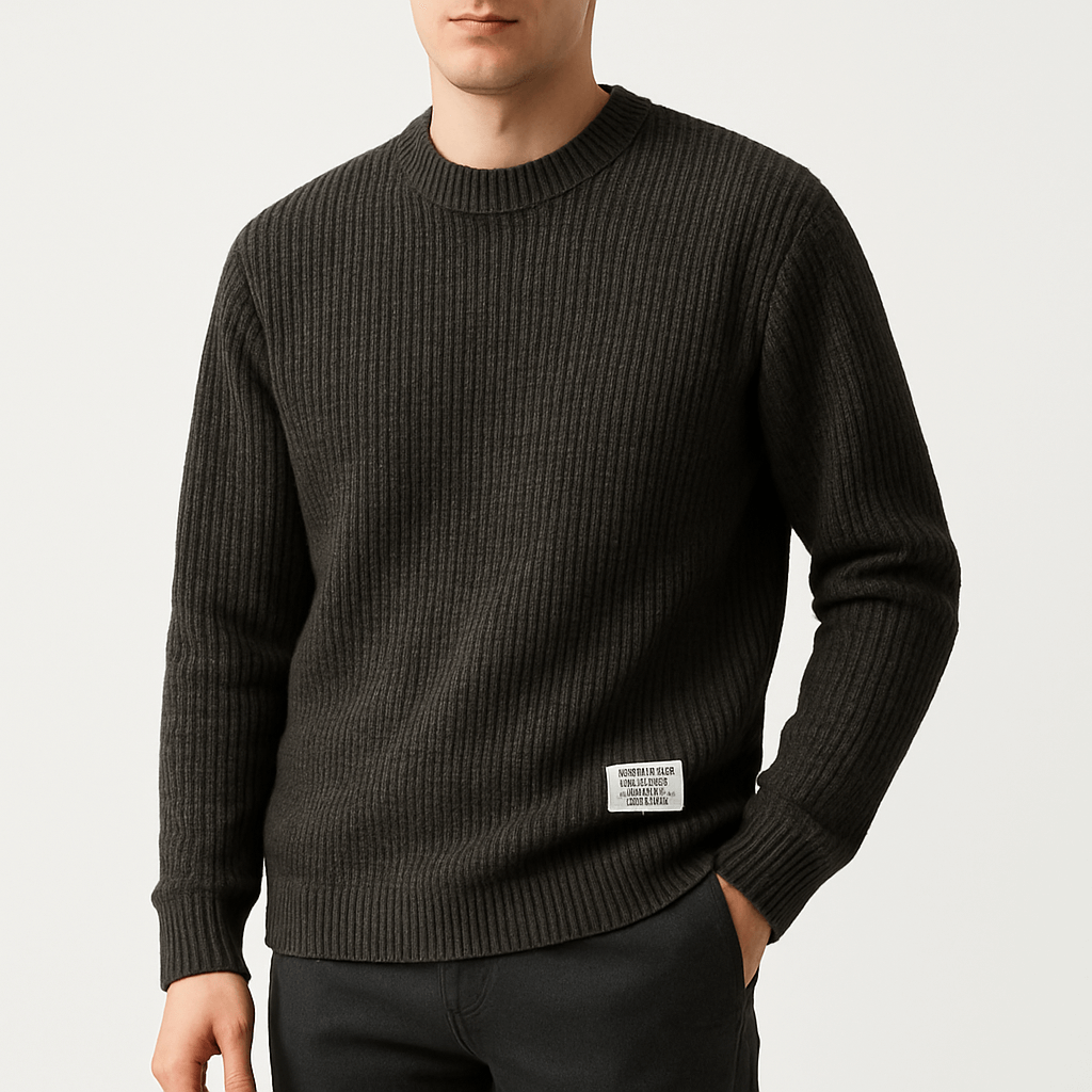 Pull Homme Grande Taille en Laine Douce