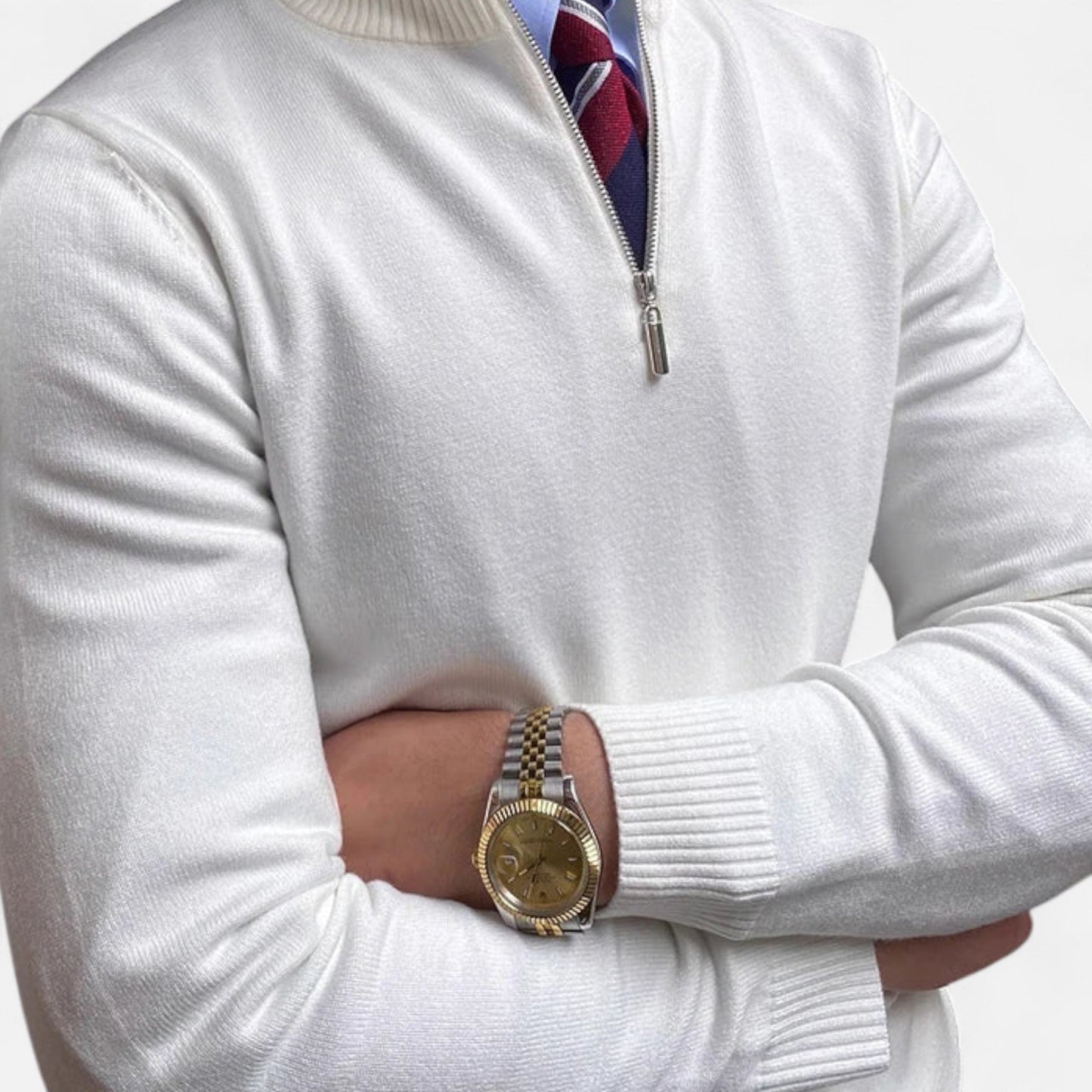 Pull Homme Col Zippé Chaud et Élégant - PanierRoyale