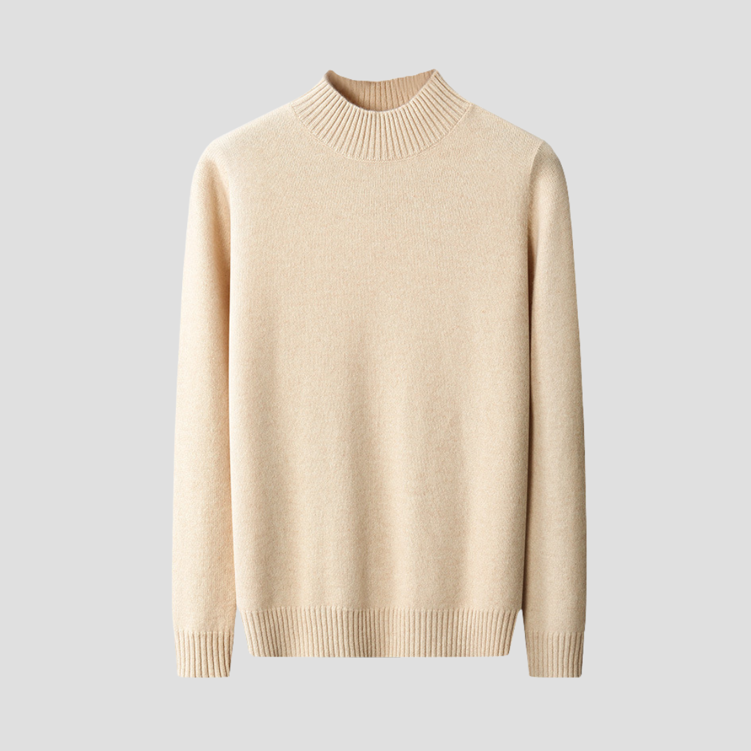 VogeLuxe | Pull en maille confortable à col rond pour homme 1