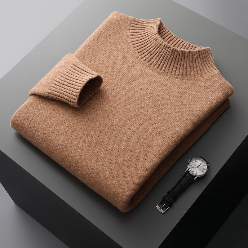 Pull Homme Col Rond Chaud et Confortable
